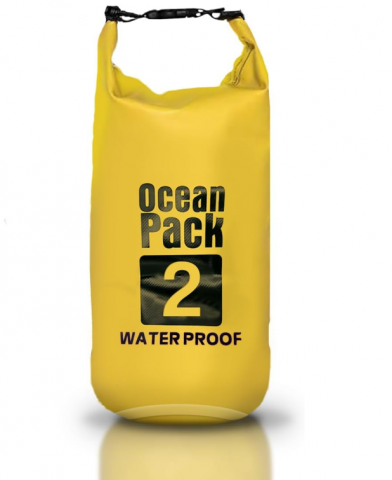 Sac Etanș Ocean Pack 2L  – 100% Impermeabil, Protecție Contra Apelor, Nisipului și Prafului [0]