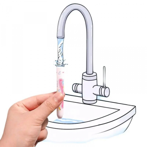 Set 2 Carti Magice de Colorat cu Stilou cu Apa, Reutilizabile – Animale si Vehicule, 21 cm [8]