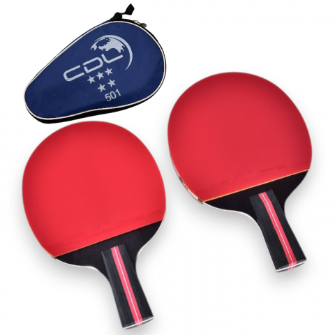 Articole sportive - Set 2 Palete Ping Pong, cu Husa