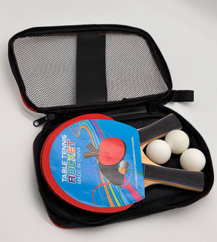 Set 2 Palete Ping Pong, cu Husa si 3 Mingi incluse [4]