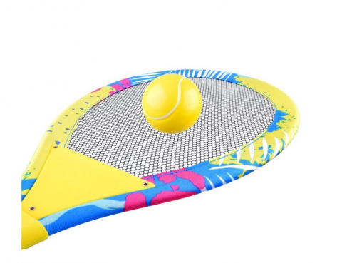 Set 2 Rachete, Minge de Tenis si Fluturas, Multicolor [3]