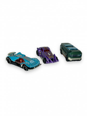 Set 3 Masini “Speed Blur”, Metal [0]