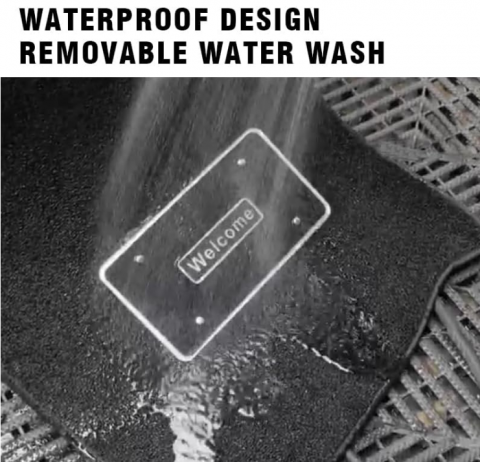 Set 4 Presuri Auto cu Iluminare RGB, Control prin Aplicație BLEDIM2, Model Auto, 28x16 cm, Universal, USB/Priză Auto, Kit Instalare Inclus [3]