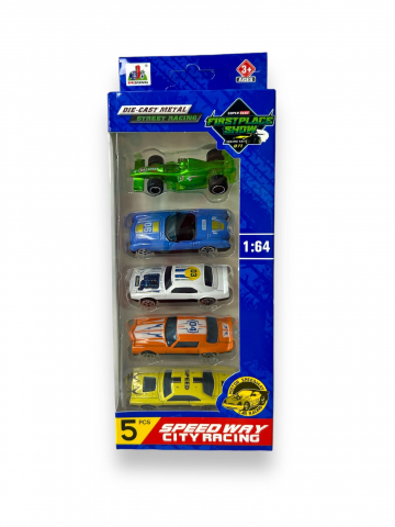 Set 5 Masinute "Die Cast", Metal, Multicolor [1]