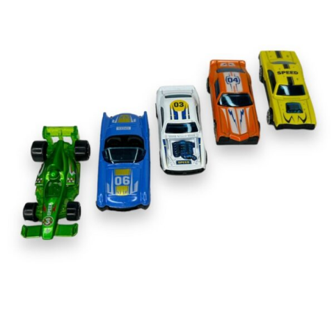 Toate Produsele - Set 5 Masinute "Die Cast", Metal, Multicolor