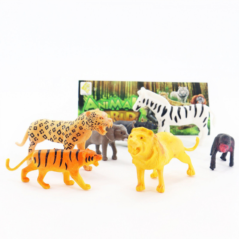 Set 6 Figurine, Animale Salbatice - Savana [0]