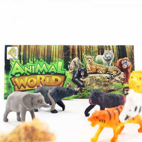 Set 6 Figurine, Animale Salbatice - Savana [1]