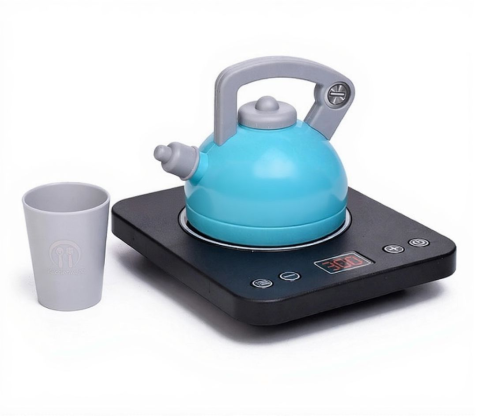 Set Ceainic cu Abur cu Lumini și Sunete, Pahărel si Plita Incluse [2]