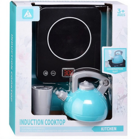 Set Ceainic cu Abur cu Lumini și Sunete, Pahărel si Plita Incluse [1]