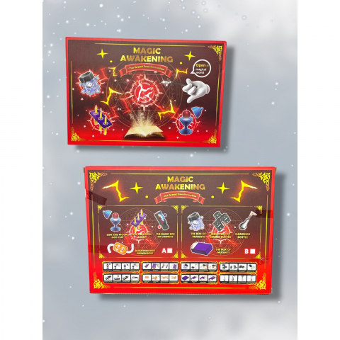 Jucarii interactive copii - Set de Magie pentru Copii, Trucuri Magice- Open Magical World, 35.5 x 24.5 x 6 cm