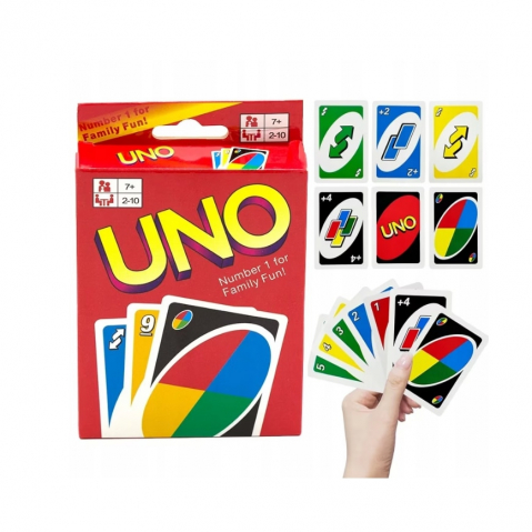 Set Joc de Societate UNO, UNO Flip, DOS + 2 Seturi de Carti Unguresti [2]