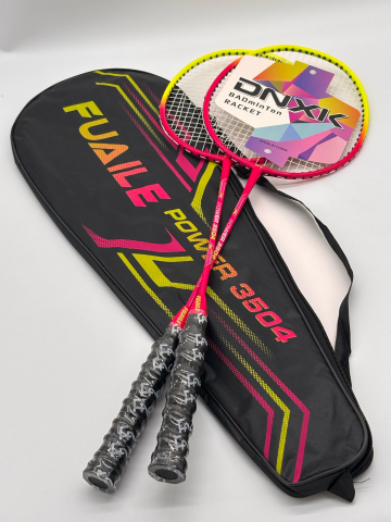 Set Rachete Badminton cu Husa si 6 Fluturasi – 70 cm [3]