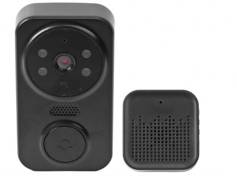 Sonerie Video Inteligentă WiFi cu Cameră HD, Viziune Nocturnă, Audio Bidirecțional, Notificări pe Telefon, Compatibil Android/iOS prin Aplicația ULOOKA [4]