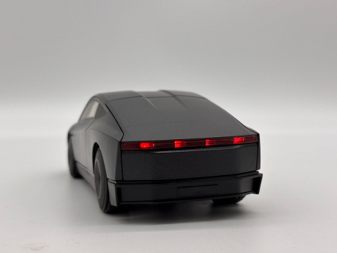 Automacheta Tesla Cybercab, 15 cm, Functie Pull-Back, Uși Mobile, Faruri si Stopuri Luminate [9]