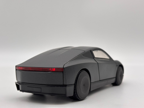 Automacheta Tesla Cybercab, 15 cm, Functie Pull-Back, Uși Mobile, Faruri si Stopuri Luminate [2]