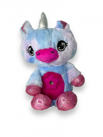Toate Produsele - Unicorn de Plus cu Proiectii, Muzica si Desene - Multicolor