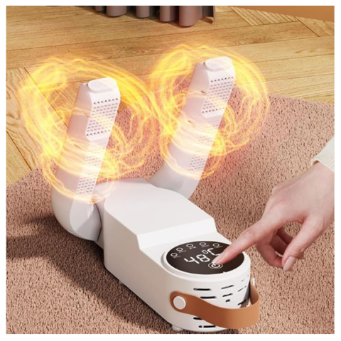 Uscator Incaltaminte Rapid cu Dezodorizare, Antibacterian, Timer 1–120 Min, 48°C, Shoe Dryer Silentios, Reglabil si Portabil [3]