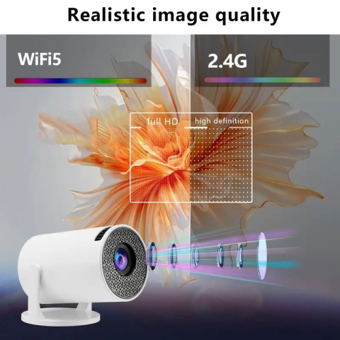 Videoproiector Portabil Smart M300 MAX, 9000 Lumeni, 260 ANSI, Suport 4K Ultra HD, Android TV 11, Auto Corectie Imagine, Wi-Fi 2.4/5 GHz, Bluetooth 5.0., Difuzor Incorporat, 1028 Jocuri Preinstalate, [19]