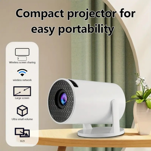 Videoproiector Portabil Smart M300 MAX, 9000 Lumeni, 260 ANSI, Suport 4K Ultra HD, Android TV 11, Auto Corectie Imagine, Wi-Fi 2.4/5 GHz, Bluetooth 5.0., Difuzor Incorporat, 1028 Jocuri Preinstalate, [16]