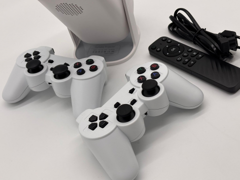 Videoproiector Smart Portabil P30 MAX, Android TV, 7000 Lumeni, 450 ANSI, Suport 4K, Wi-Fi 5G, Bluetooth, Auto Corecție, Difuzor, 10000 Jocuri Retro [22]