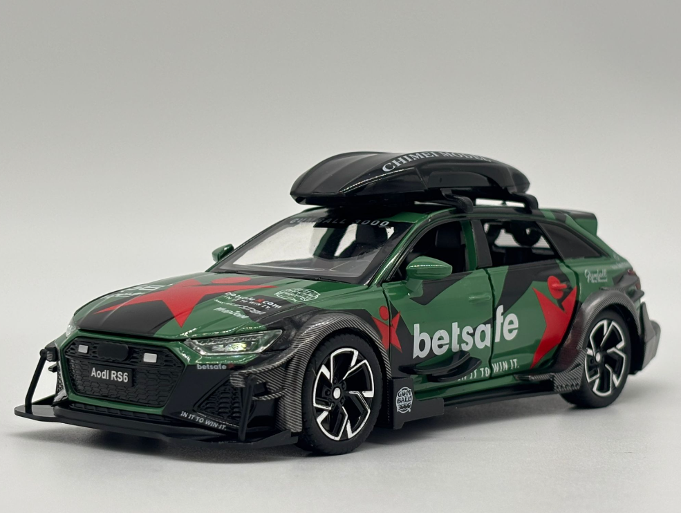 Masina din Metal Audi RS6 Camo 1:32,&hellip;