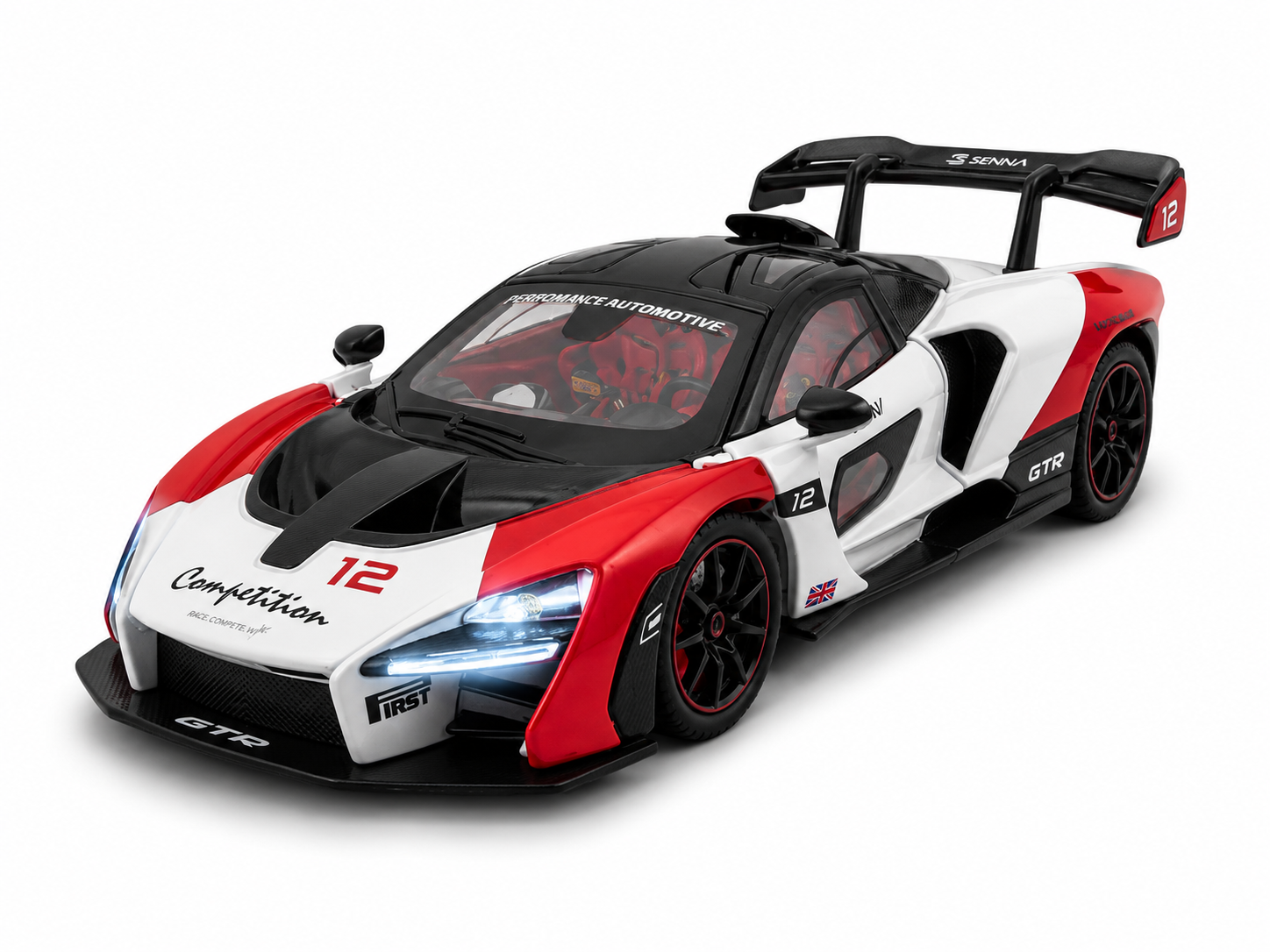 Automachetă McLaren Senna GTR din Metal, 1:24,&hellip;