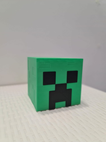 Imprimare 3D - Pușculiță Minecraft Creeper Personalizată