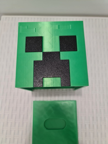 Pușculiță Minecraft Creeper Personalizată [2]