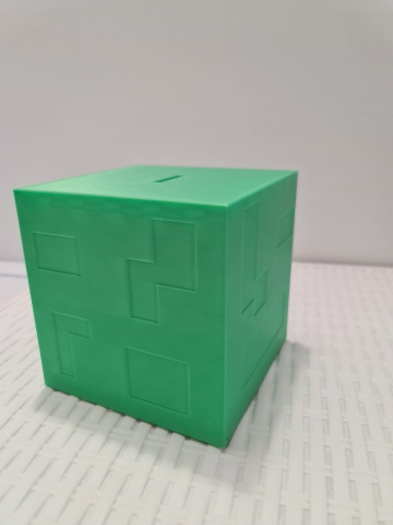Pușculiță Minecraft Creeper Personalizată [3]
