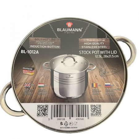 Bucătărie - Oală de inox 12.5 L