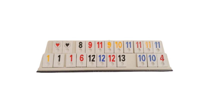 Joc Remi (Rummy) – Tablă de Joc și Piese din Plastic [3]