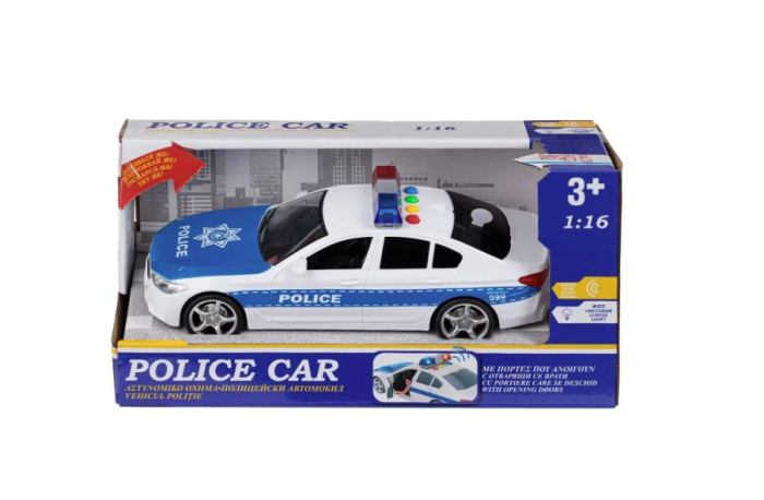 Masina de Politie cu Sunet & Lumina 1:16 [3]
