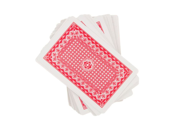 Set 2x Carti de Joc, 54 Carti, Rosu/Negru, 5,5x9cm [3]