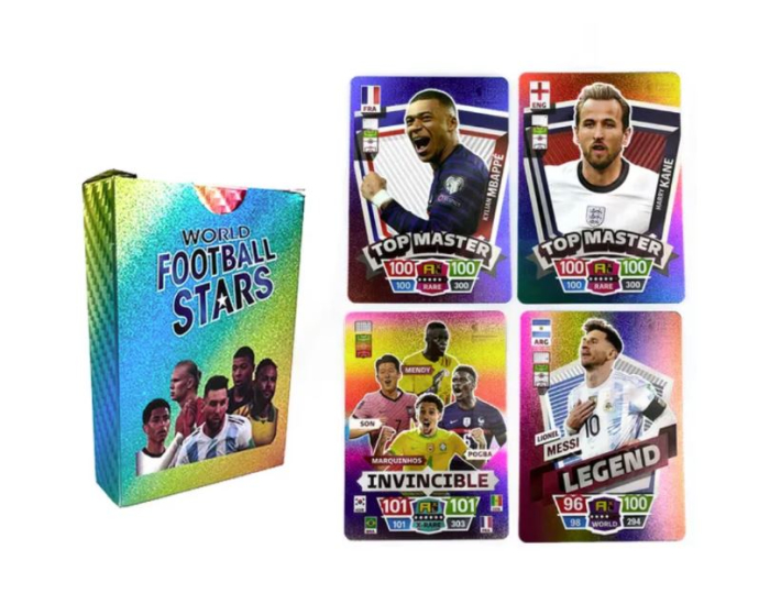 Set 55 cartonase multicolor golden Fotbalisti - World Football Stars [2]