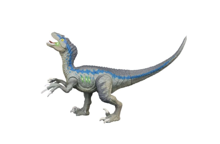 JUCARII - Figurina Dinozaur Velociraptor cu Efecte Sonore & Lumini 34cm