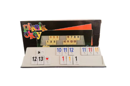Joc Remi (Rummy) – Tablă de Joc și Piese din Plastic [1]