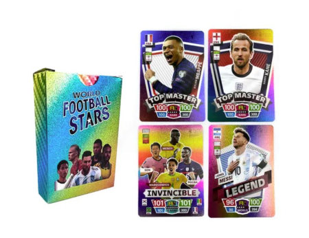 Set 55 cartonase multicolor golden Fotbalisti - World Football Stars [1]