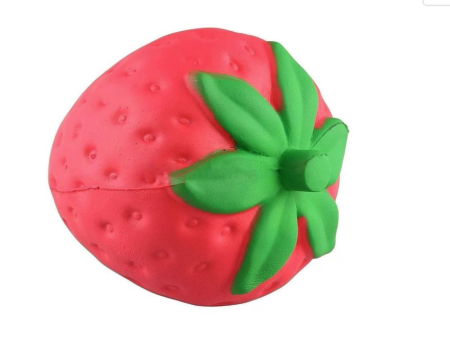 JUCARII - Squishy, jucarie parfumata, Jumbo, cu revenire lenta, model capsuna