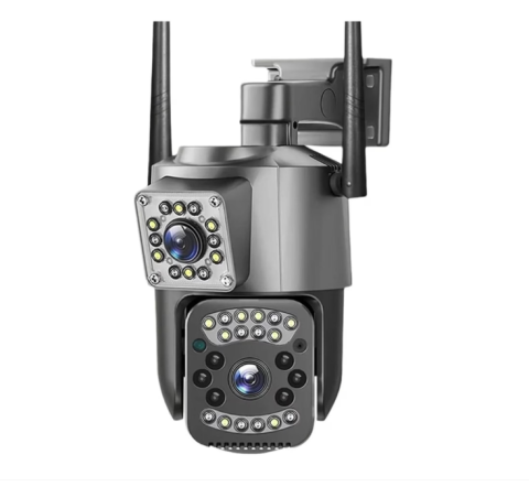 Casa si gradina - Camera CCTV V380 Pro 4K 4MP 4G cu cartela SIM Camera de securitate IP pentru exterior Apel bidirectional Culoare Vizualizare nocturna