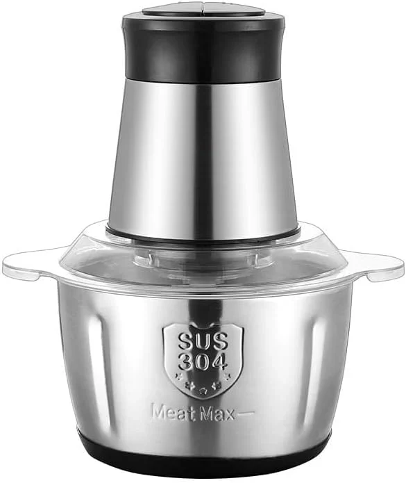 Tocator Electric Multifunctional, Pentru Carne, Fructe si Legume, Bol Din Inox, Capacitate 3L, 4 Lame Din Inox, 1000W Putere [5]