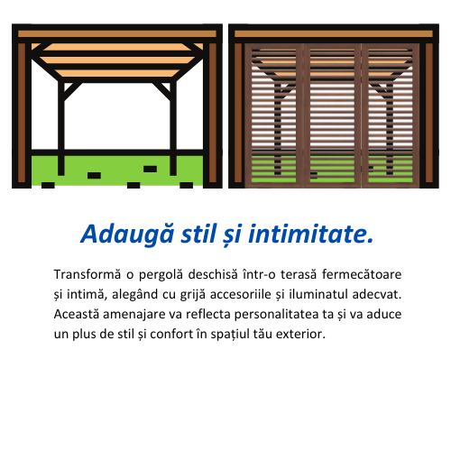 Lamele orientabile pentru pergole bioclimatice [4]