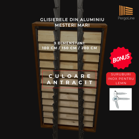 Glisiere Aluminiu Meșteri Mari® - Glisiere din aluminiu