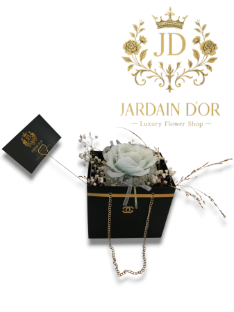 Origin - Cutie Cadou Florală „Glamour Noir”