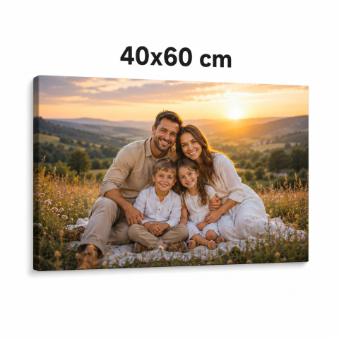 TABLOURI CANVAS PERSONALIZATE - Tablou Canvas Personalizat 40x60 cm – Amintiri Transformate in Arta