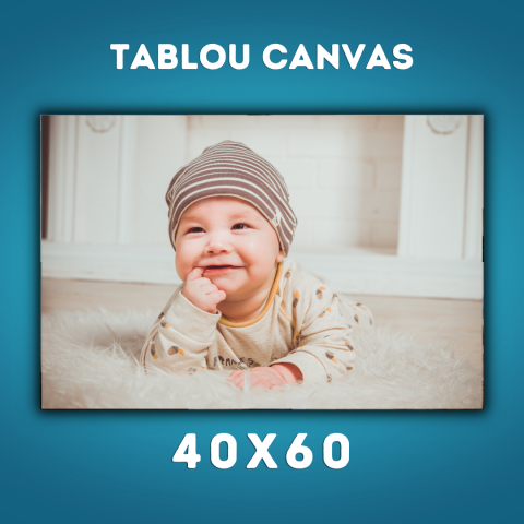 TABLOURI CANVAS PERSONALIZATE - Tablou Canvas Personalizat 40x60 cm – Amintiri Transformate in Arta