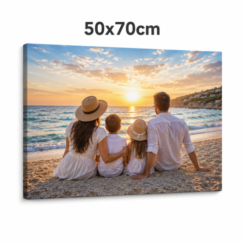 TABLOURI CANVAS PERSONALIZATE - Tablou Canvas Personalizat 50x70 cm – Fotografia Ta Transformata in Arta