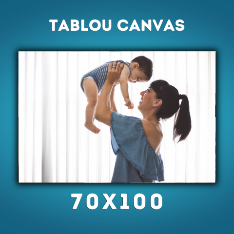 TABLOURI CANVAS PERSONALIZATE - Tablou Canvas Personalizat 70x100 cm