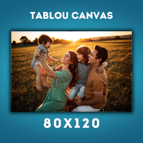 TABLOURI CANVAS PERSONALIZATE - Tablou Canvas Personalizat 80x120 cm