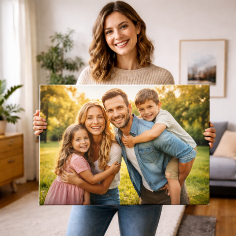 TABLOURI CANVAS PERSONALIZATE - Tablou Canvas Personalizat cu Fotografia Ta