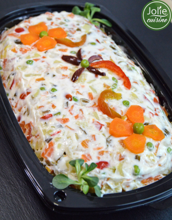 Platou salată a la Russe (de post)